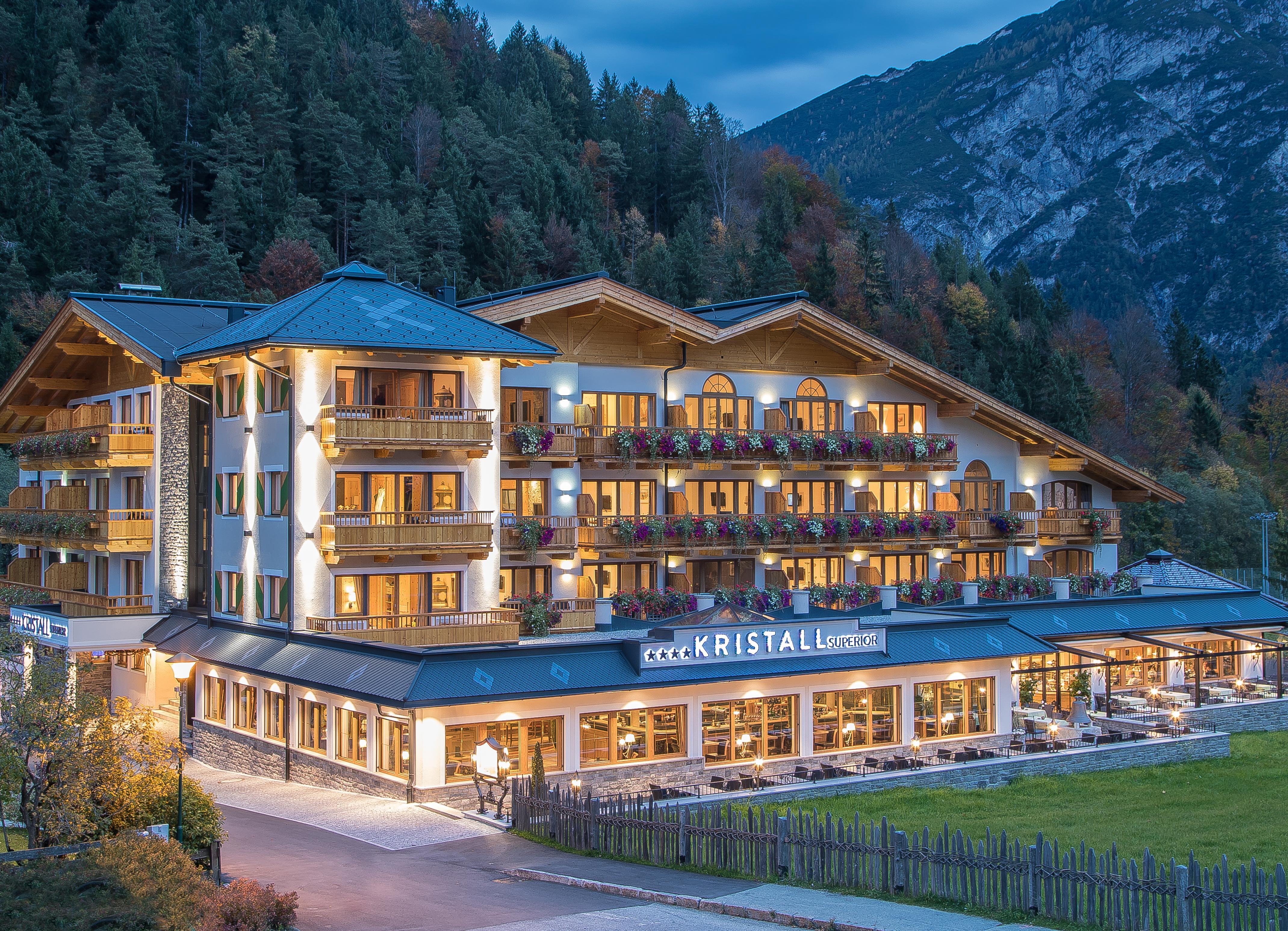 Verwoehnhotel Kristall Pertisau Exteriör bild